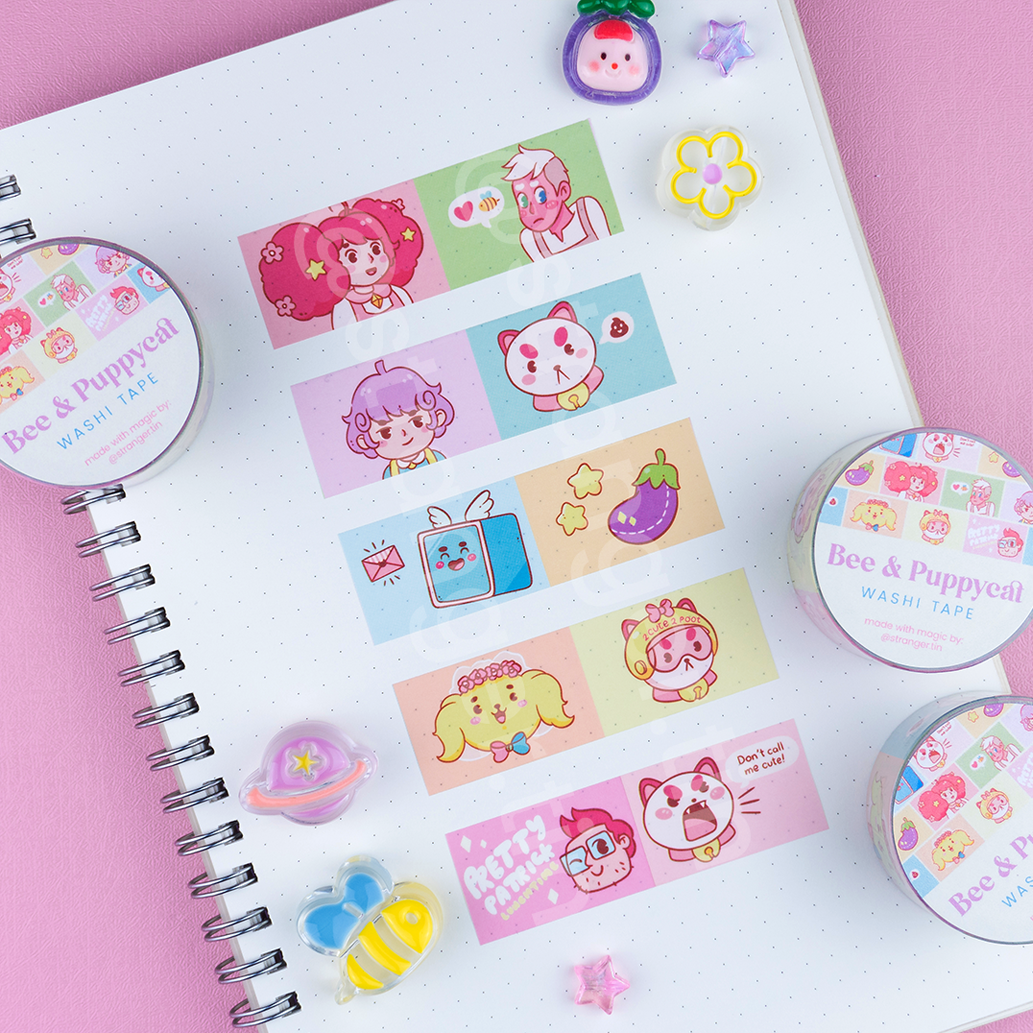 Bee & Puppycat Washi Tape