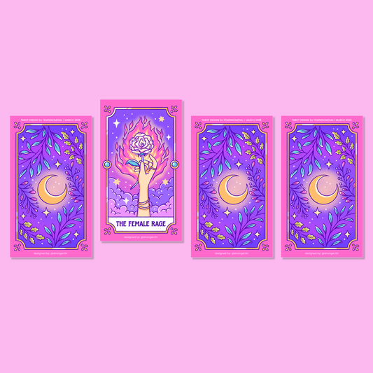Tarot Series Mini Prints: Femininomenal