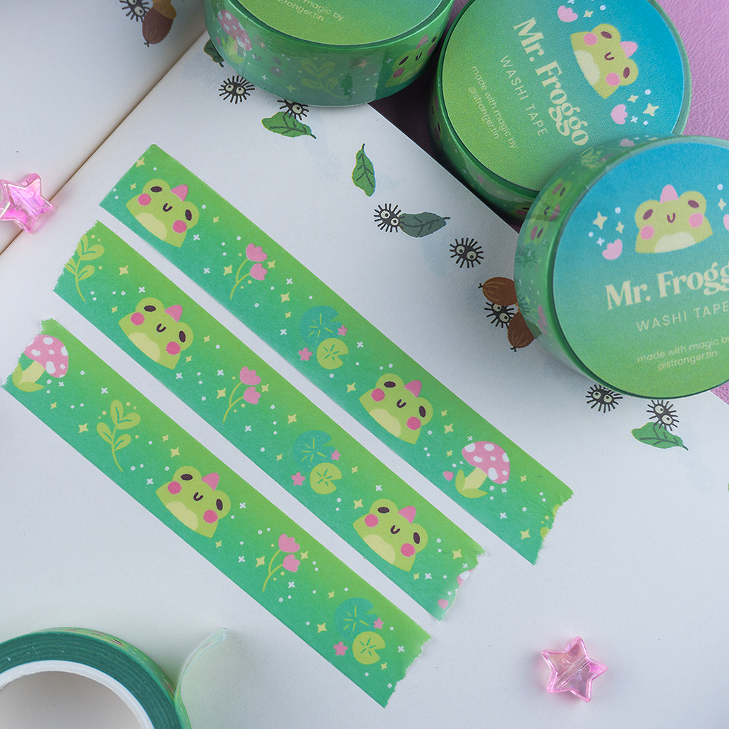 Mr. Froggo Washi Tape