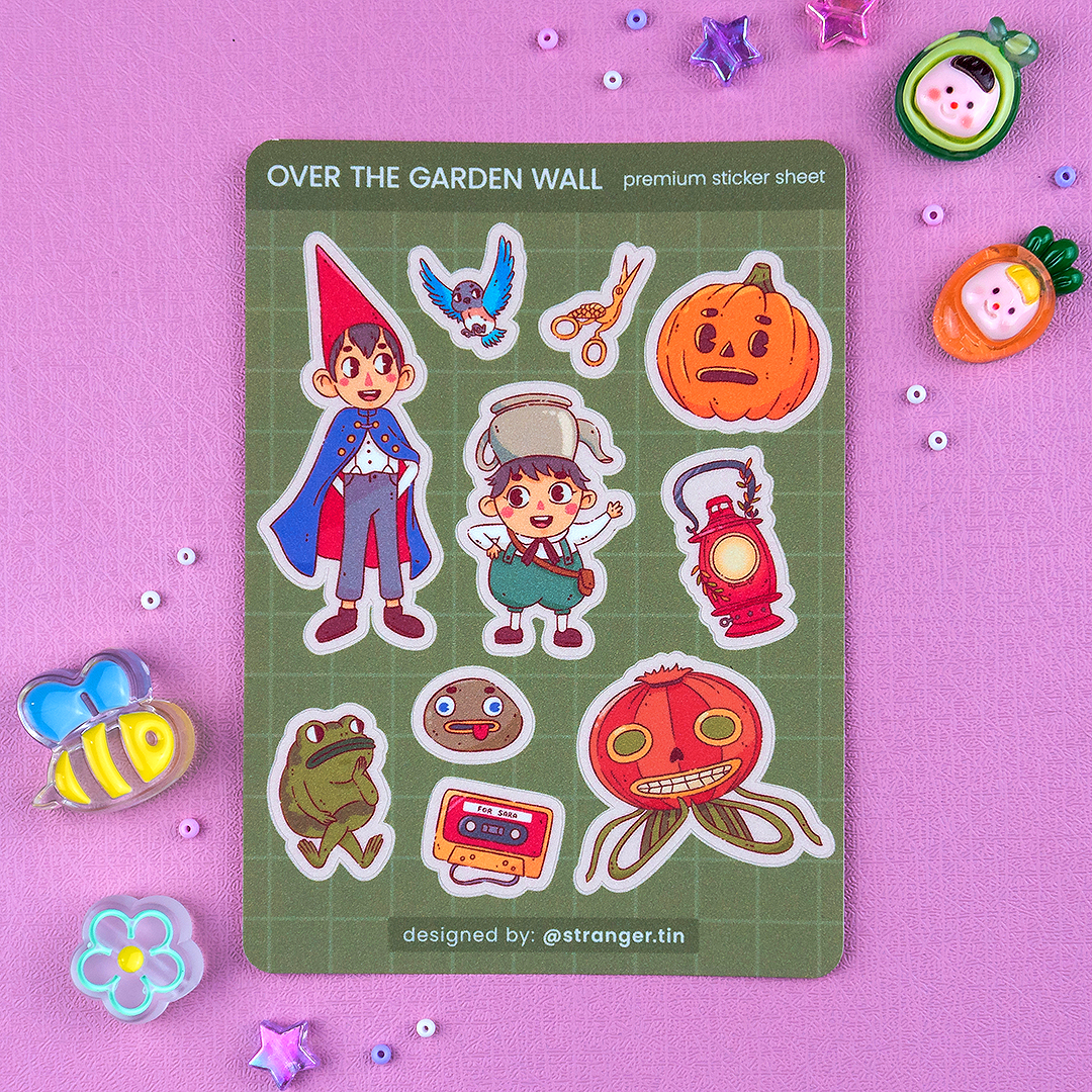 Over the Garden Wall Sticker Sheet