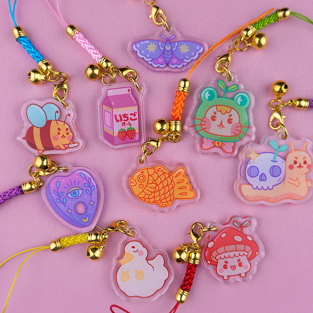 Taiyaki Acrylic Phone Charm