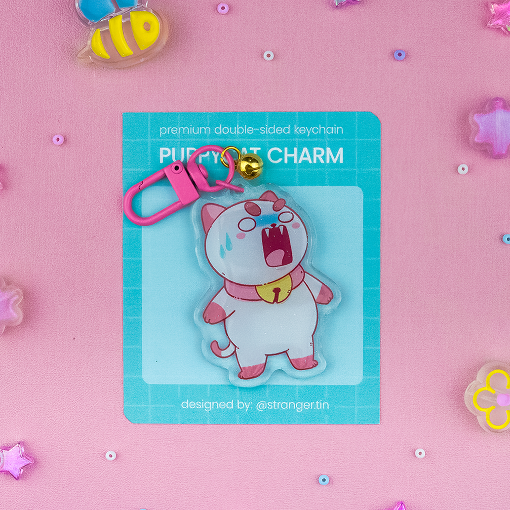 Bee and Puppycat Acrylic Charm