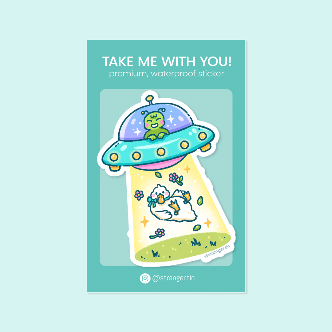 Take Me Sticker