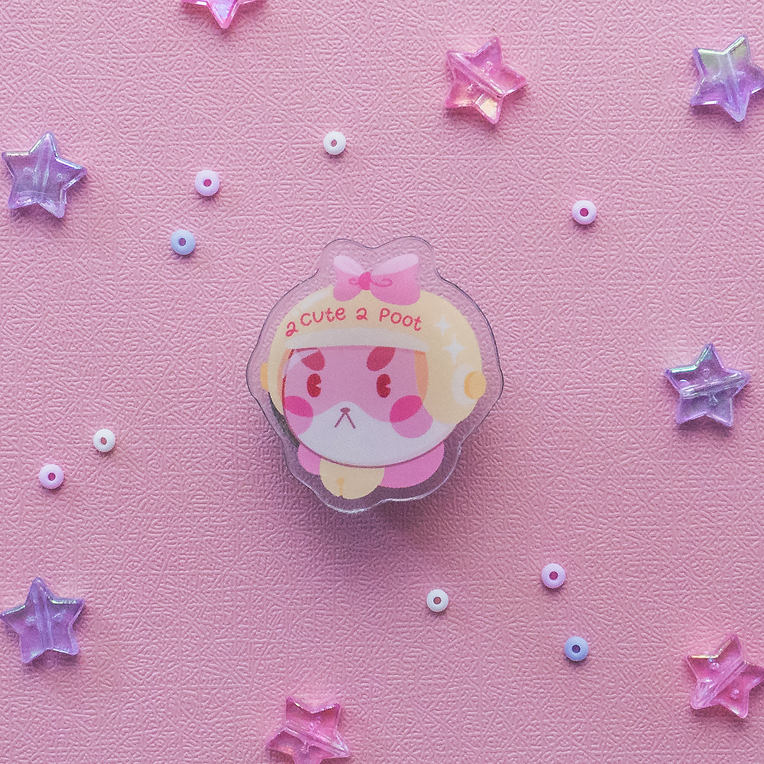 Puppycat Acrylic Pin