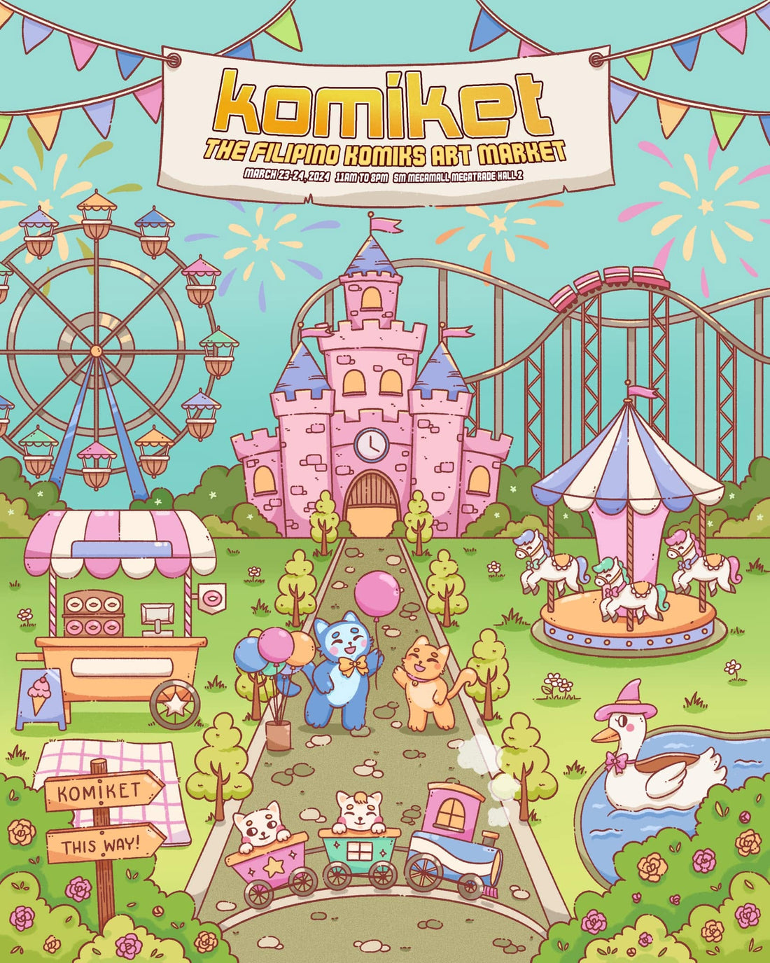 Komiket Poster March 23-24 2024