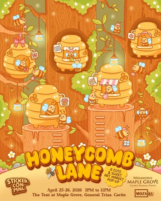 Sticker Con Honeycomb Lane | April 25-26 2026