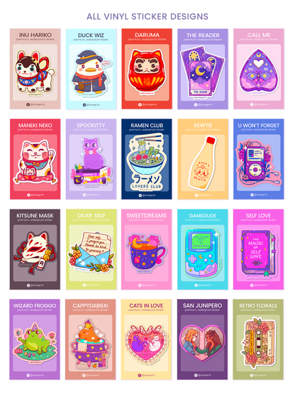 Daruma Sticker