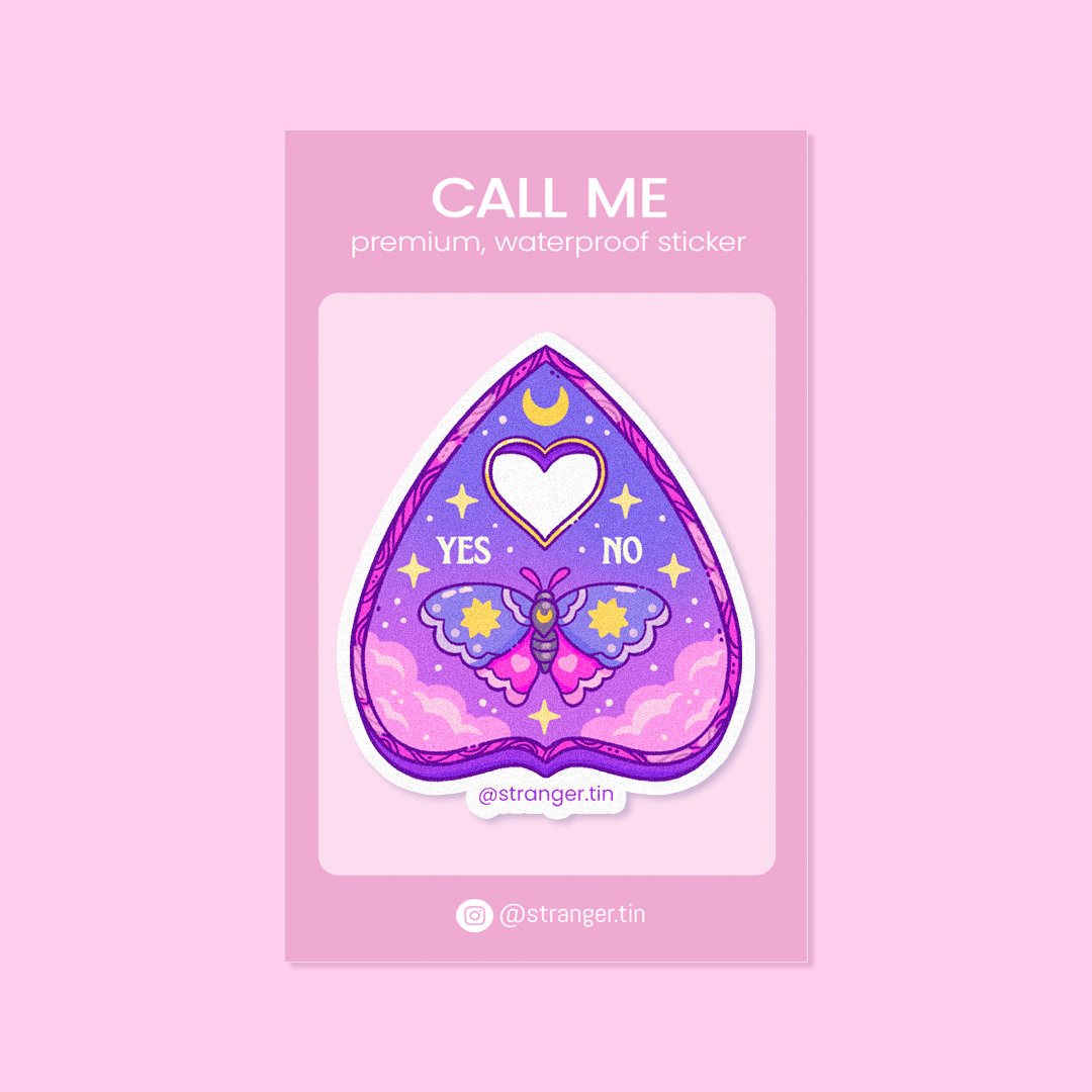 Call Me Sticker