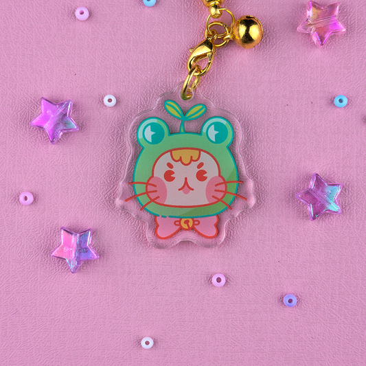 Catto Froggo Acrylic Phone Charm
