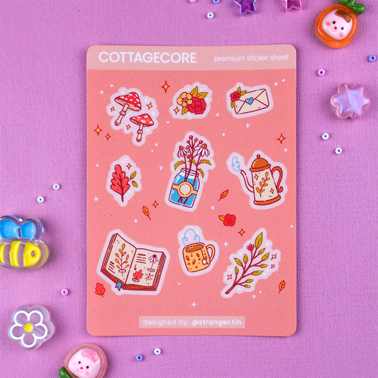 Cottagecore Sticker Sheet