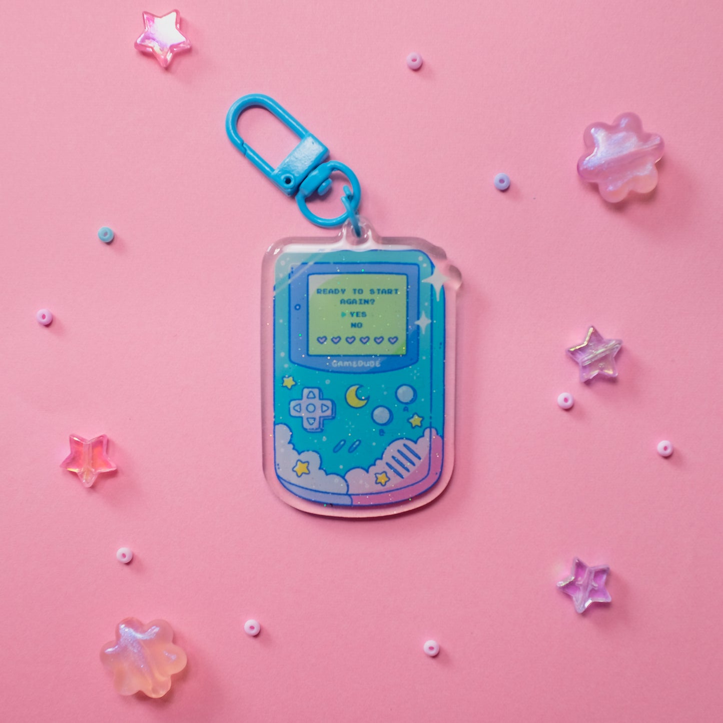 Gamedude Acrylic Charm