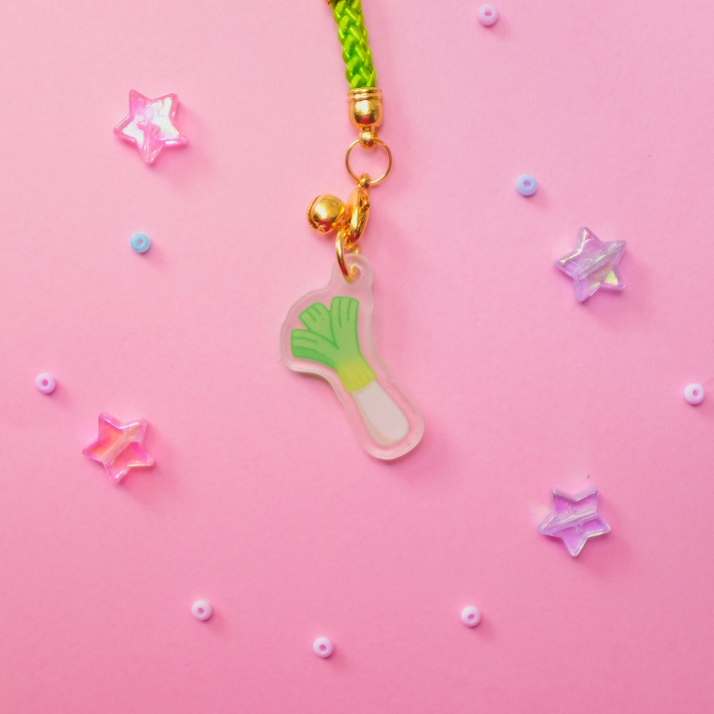 Leek Phone Charm