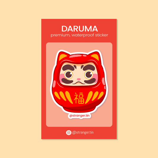 Daruma Sticker