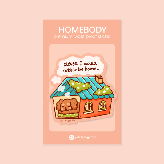 Homebody Sticker