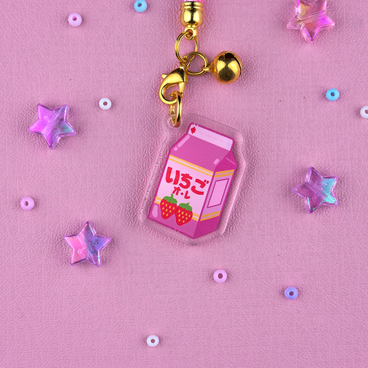 Ichigo Miruku Acrylic Phone Charm