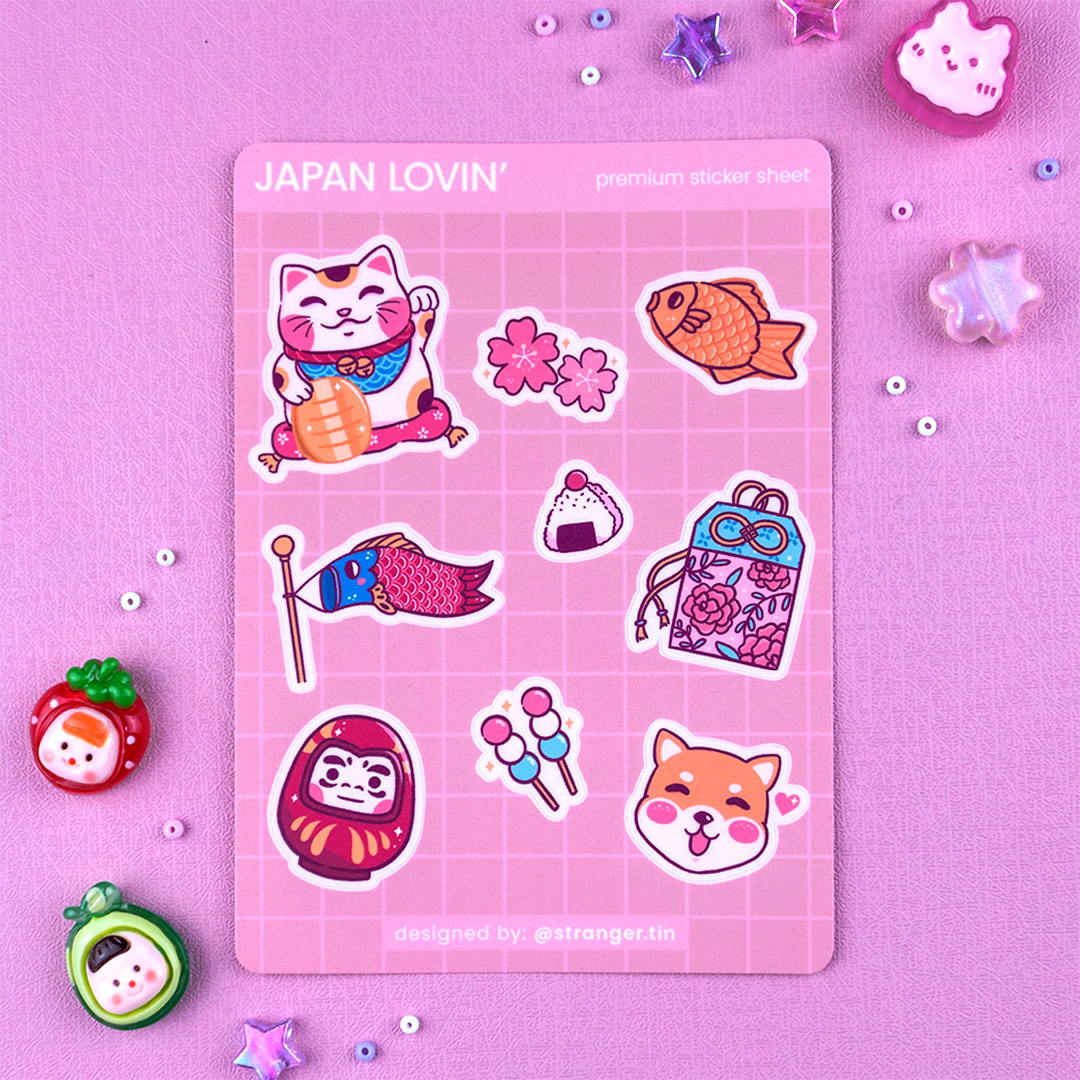 Japan Lovin’ Sticker Sheet