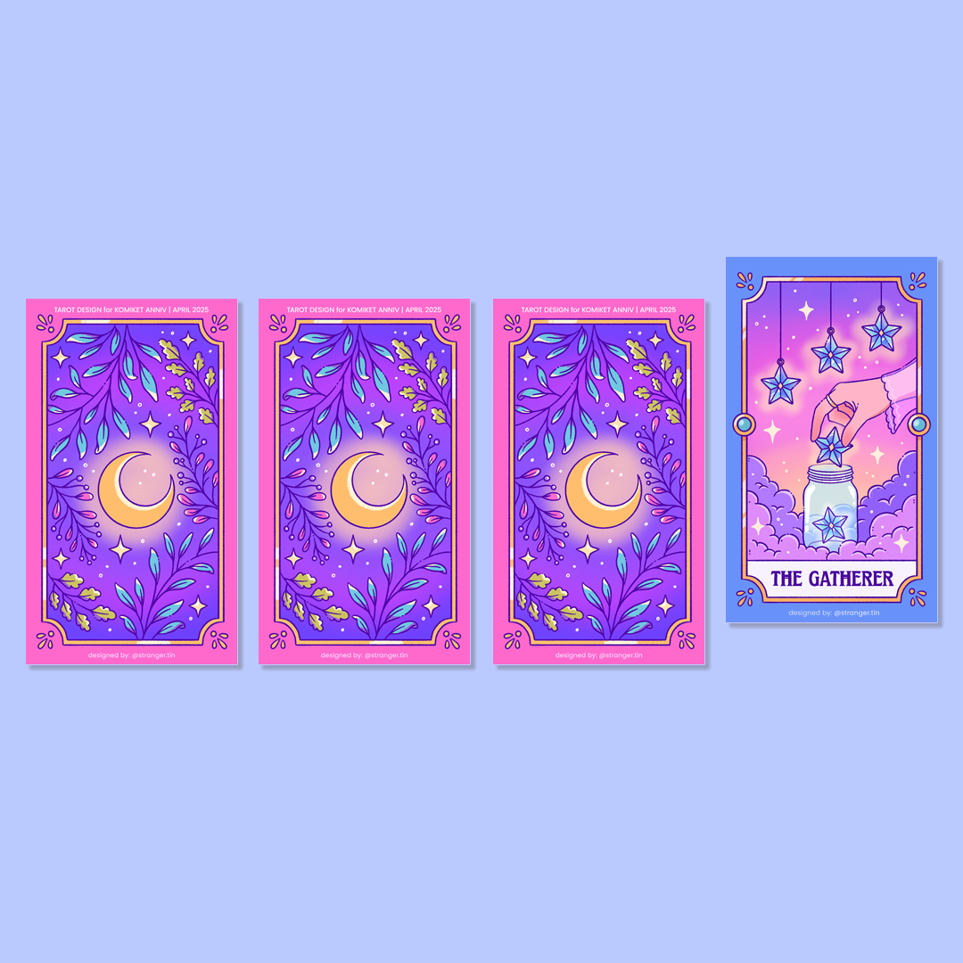 Tarot Series Mini Prints: Komiket 10th Anniversary
