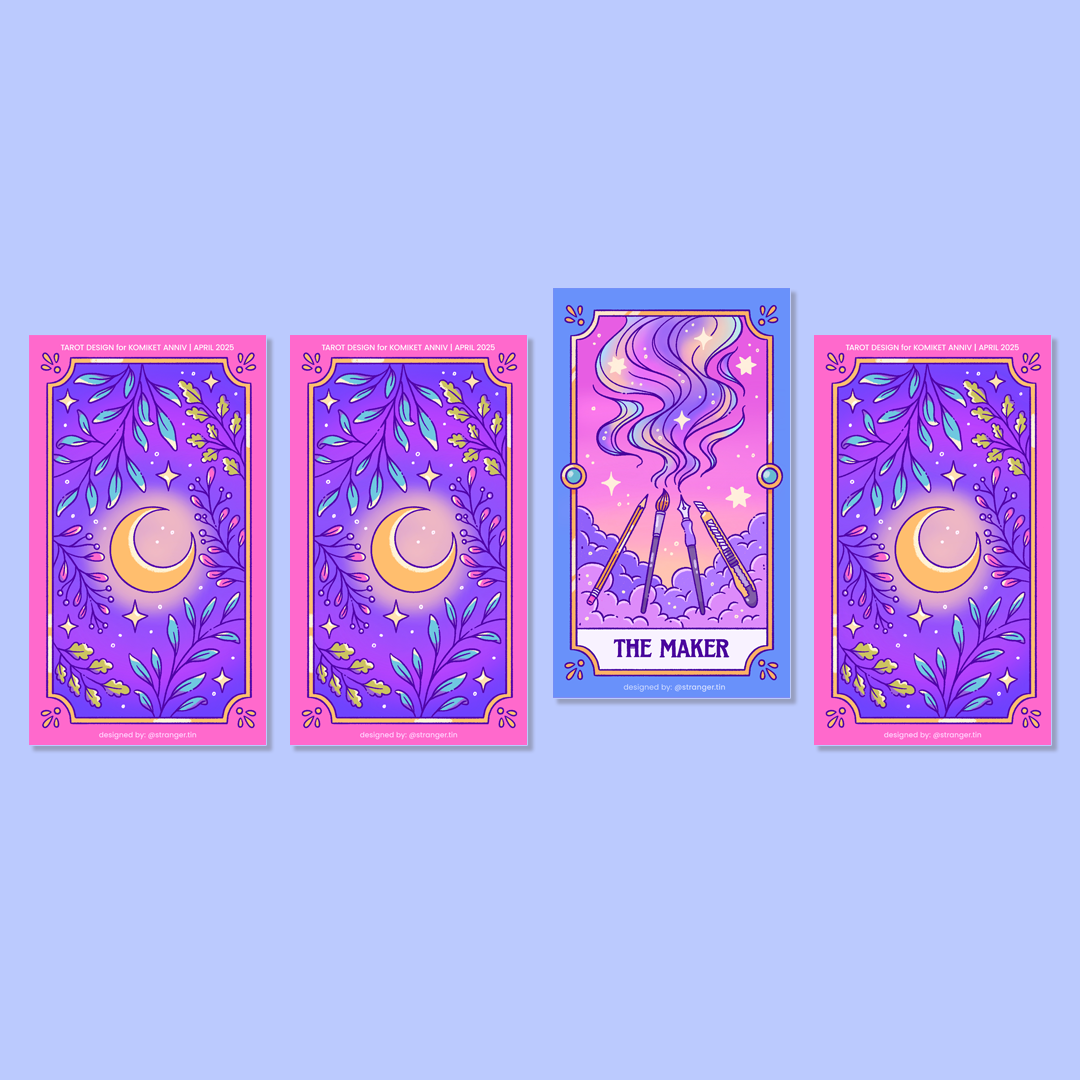 Tarot Series Mini Prints: Komiket 10th Anniversary