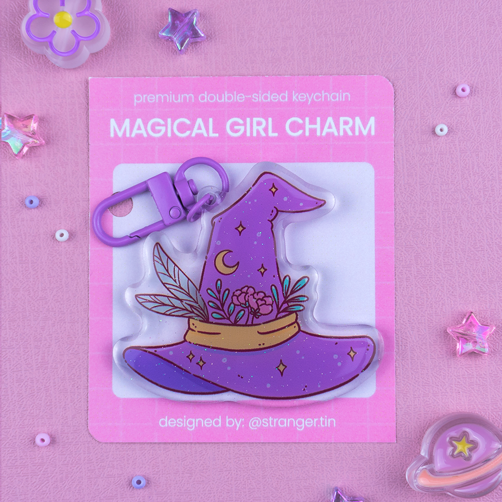 Magical Girl Acrylic Charm
