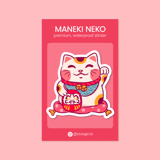 Maneki Neko Sticker
