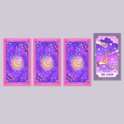 Tarot Series Mini Prints: Mystic Market