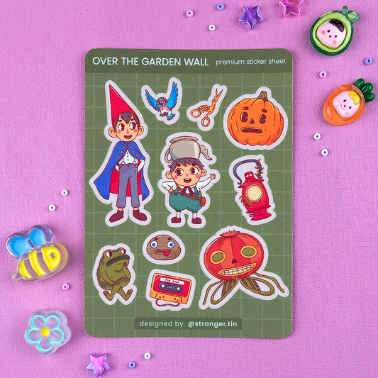Over the Garden Wall Sticker Sheet