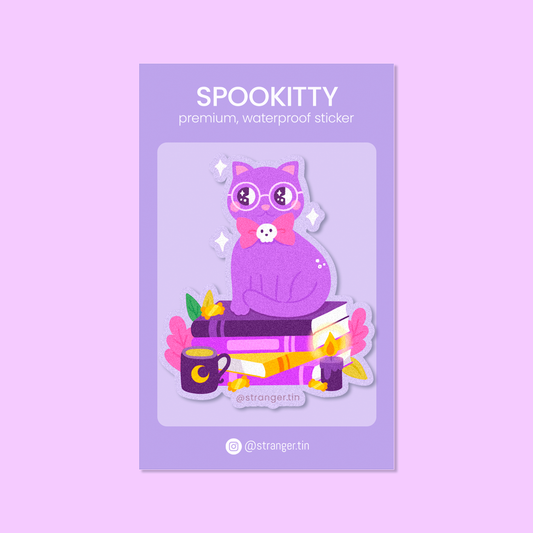 Spookitty Sticker