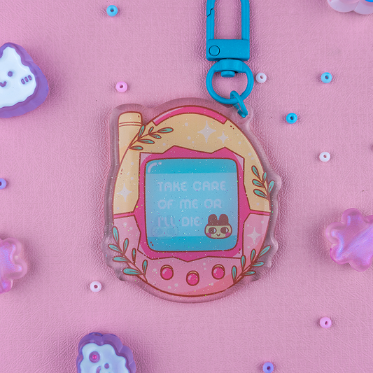 Take Care of Me Acrylic Charm