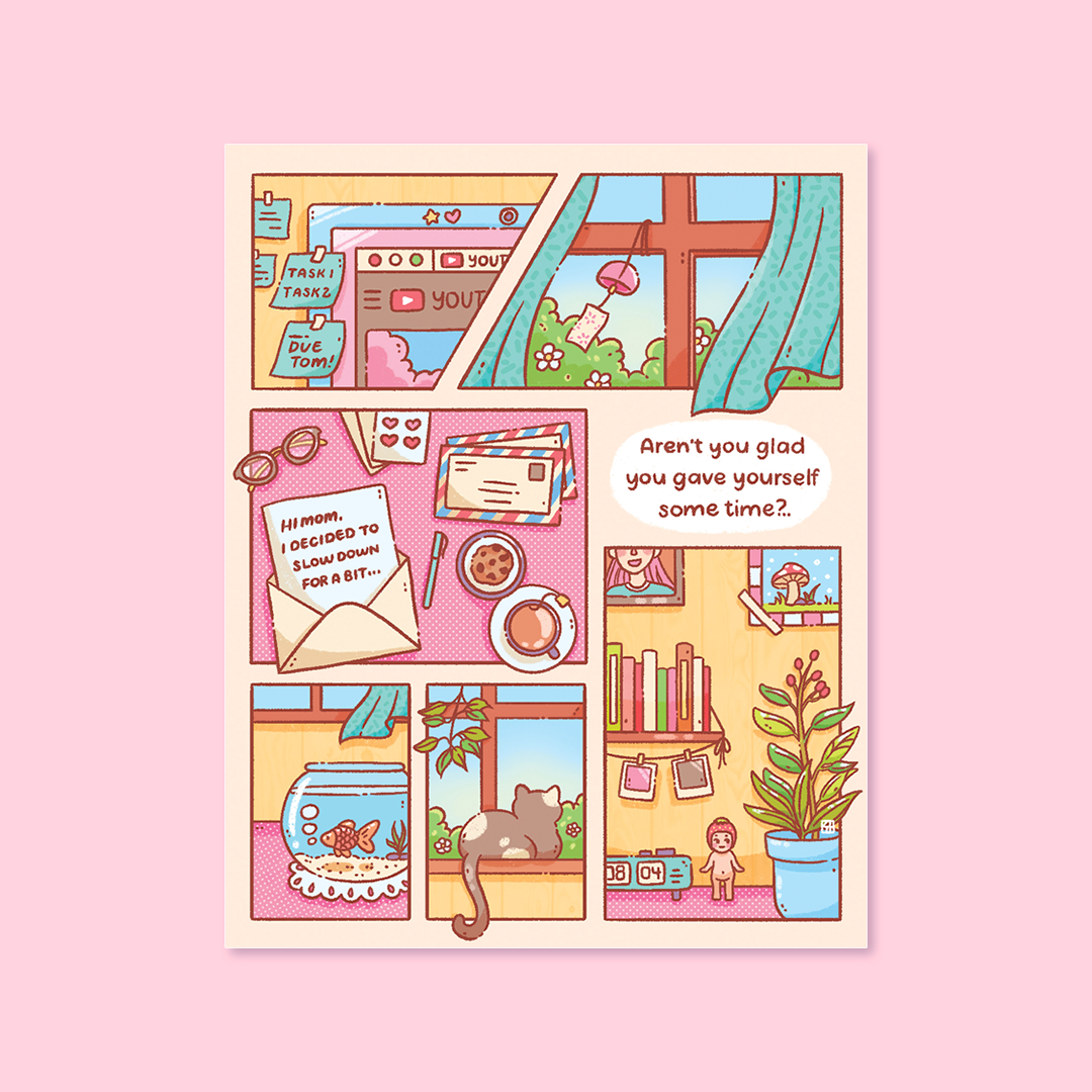 Time Off Art Print
