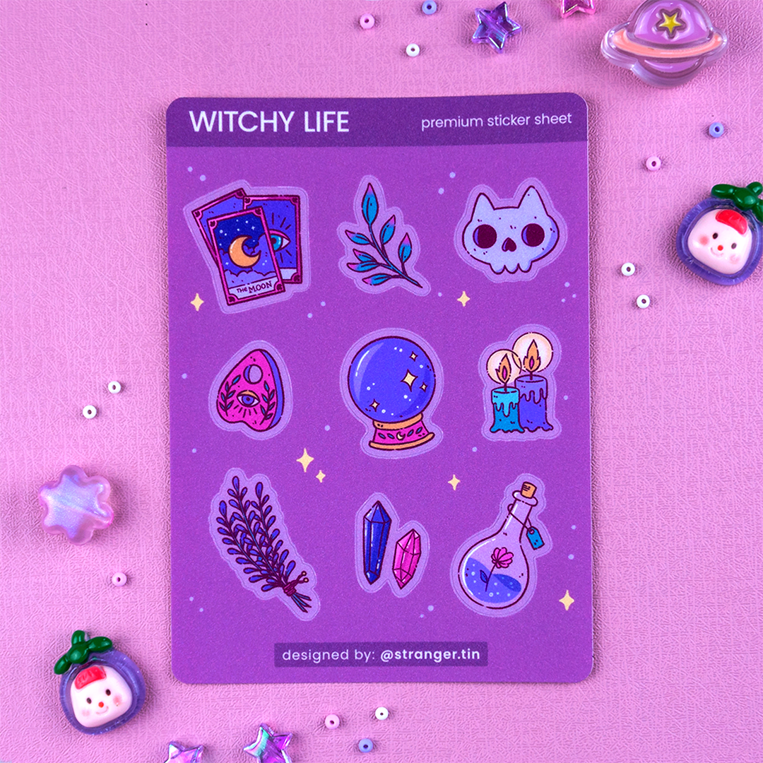 Witchy Life Sticker Sheet
