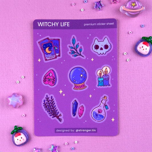 Witchy Life Sticker Sheet