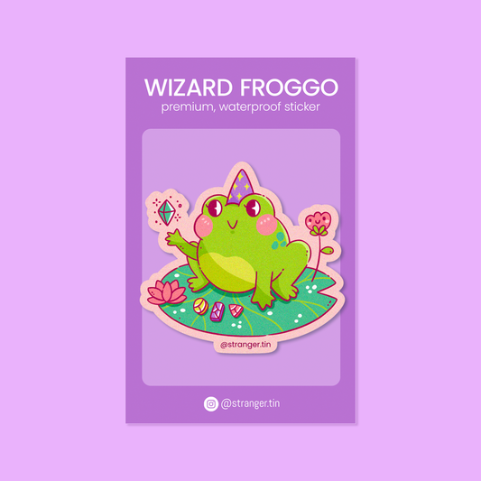 Wiz Froggo Sticker