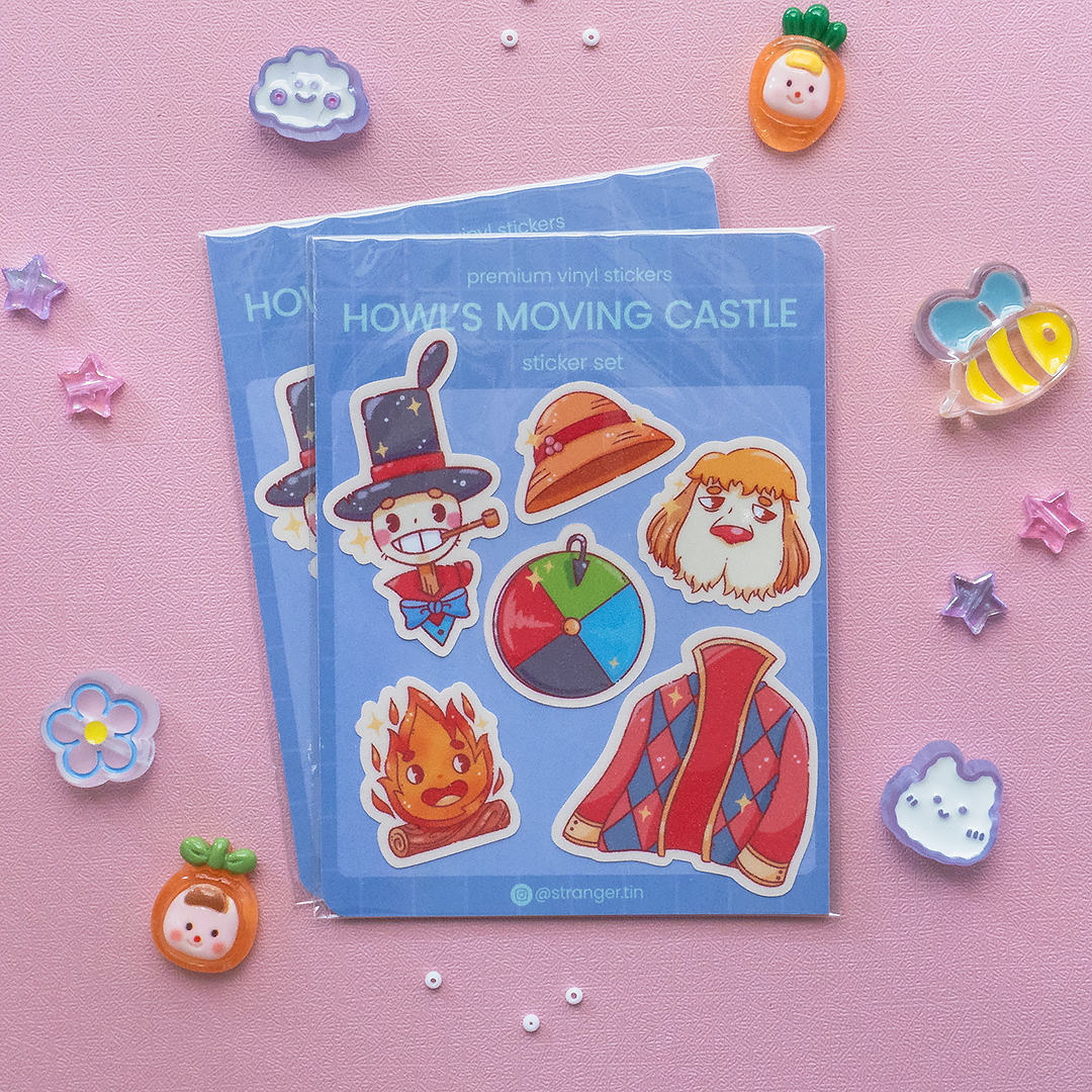 Howl’s Moving Castle Sticker Pack
