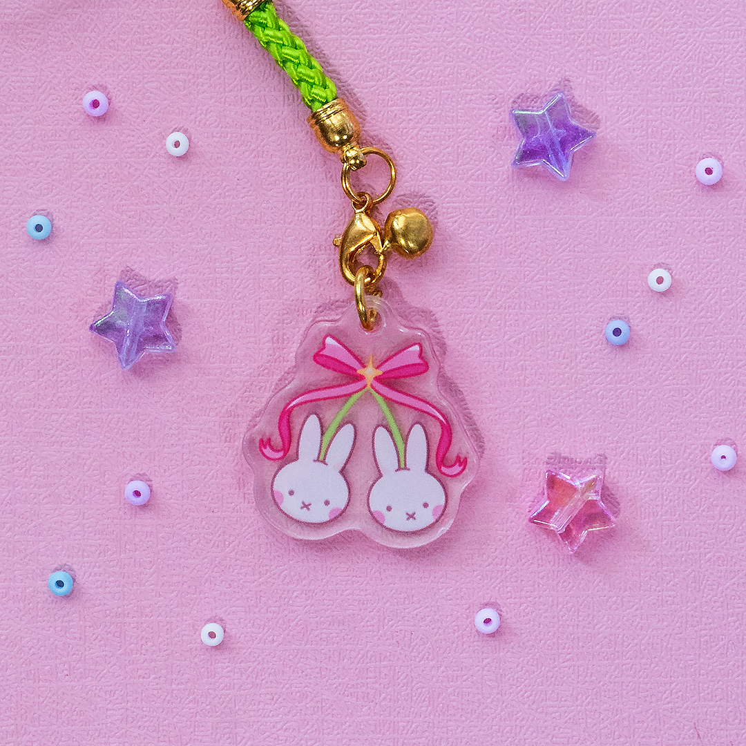 Miffy Acrylic Phone Charm